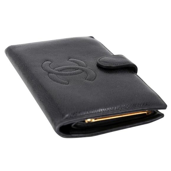 Chanel Caviar CC Long Leather French Purse Wallet CC-1029P-0017 - Picture 6 of 12